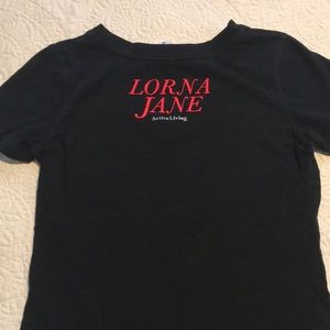 Lorna Jane black shirt small